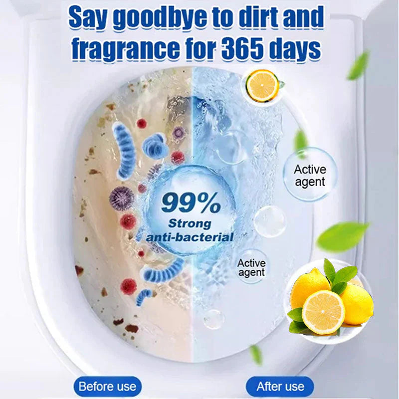 🔥Toilet Cleaning Tablet-Toilet Deodorizer Bathroom Cleaner Tablet 😍