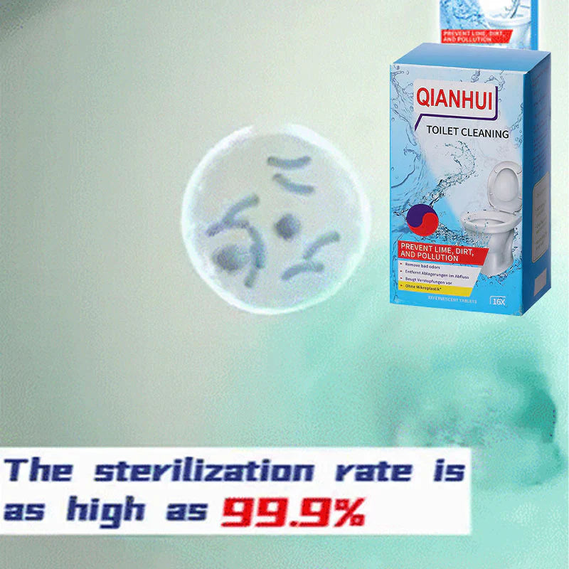 🔥Toilet Cleaning Tablet-Toilet Deodorizer Bathroom Cleaner Tablet 😍