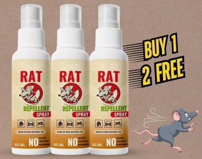 Rat Repellent Spray  ✨ Buy 1 Bottle 🧴 Get 2 Bottle FREE 🧴
